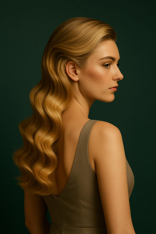 ELVA DELUXE Zgjatje Flokësh – 100% Flokë Njerëzorë për Pamje Premium